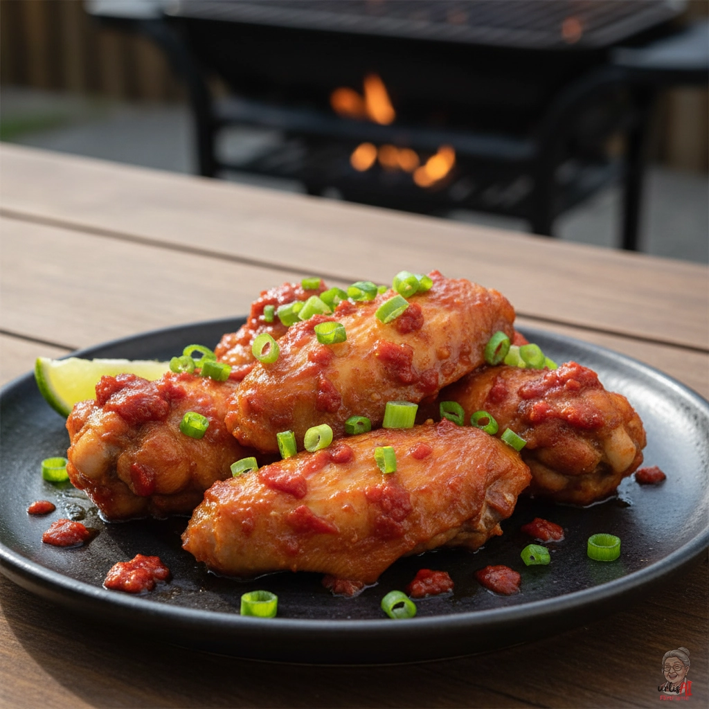 Sambal Wings — Gasgrill