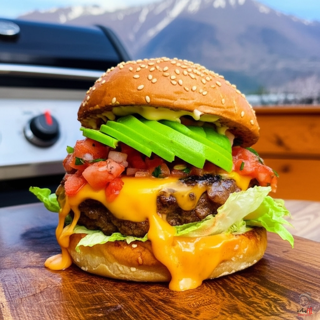 Santiago Burger — Gasgrill