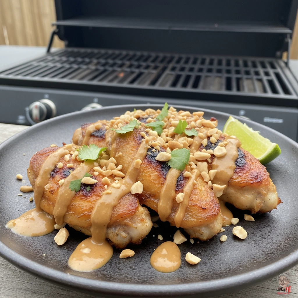 Satay Wings — Gasgrill