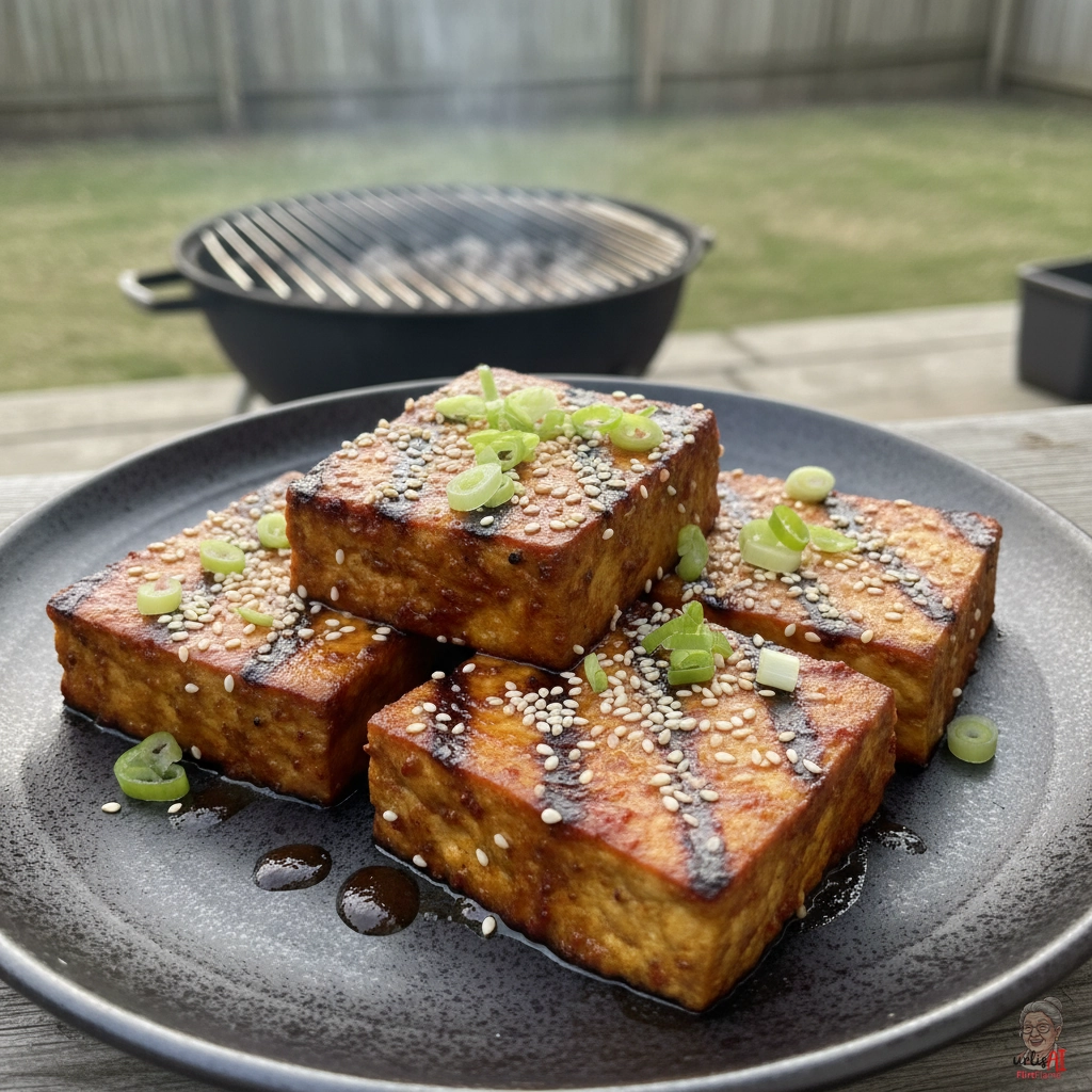 Seoul Feuertofu — Kohlegrill