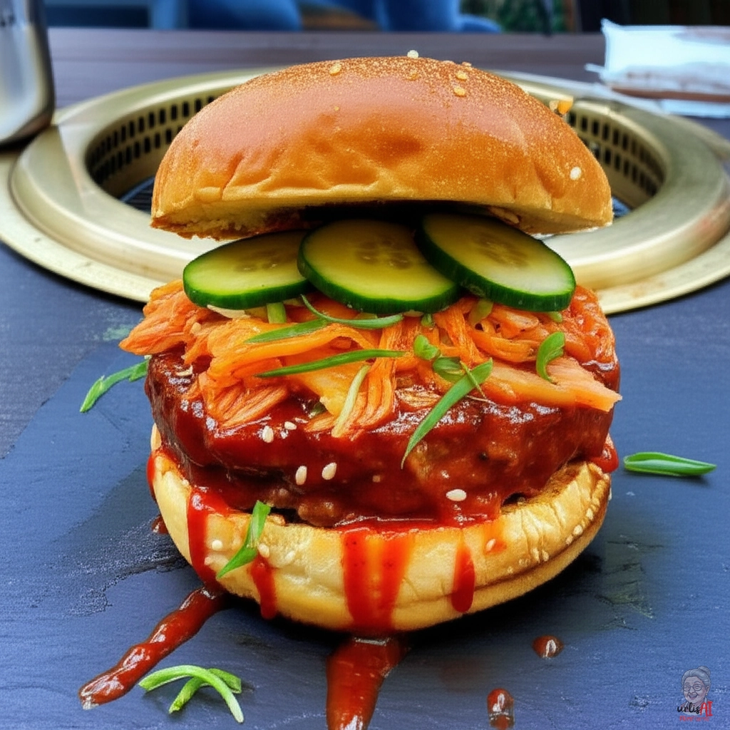 Seoul Fire Burger — Kohlegrill