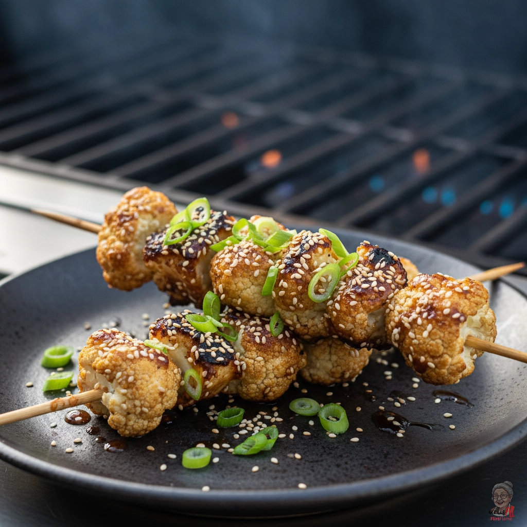 Sesam Blumenkohl — Gasgrill