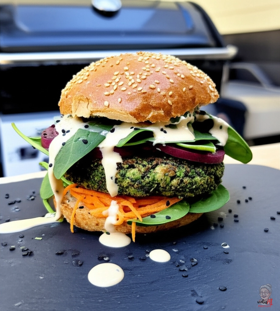Sesam Traum Burger — Gasgrill