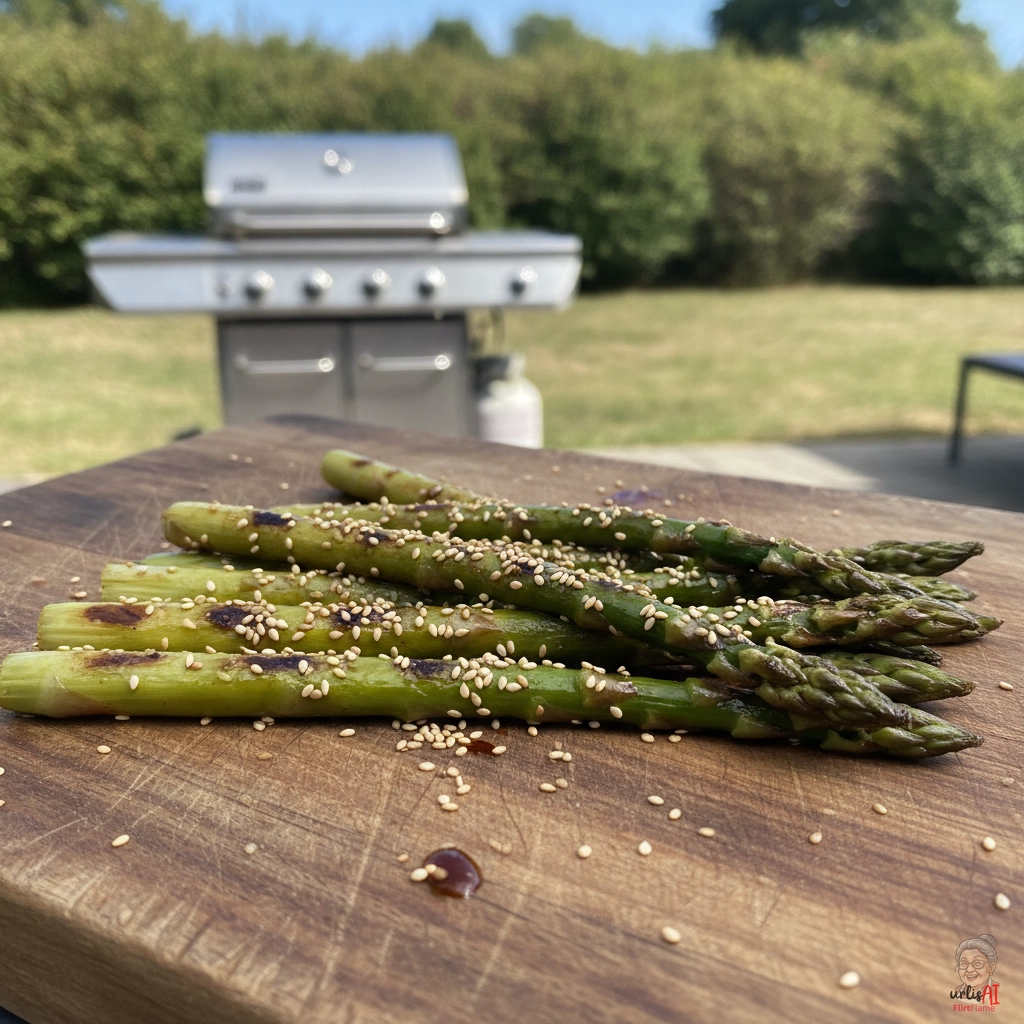 Sesame Soy Asparagus — Gasgrill