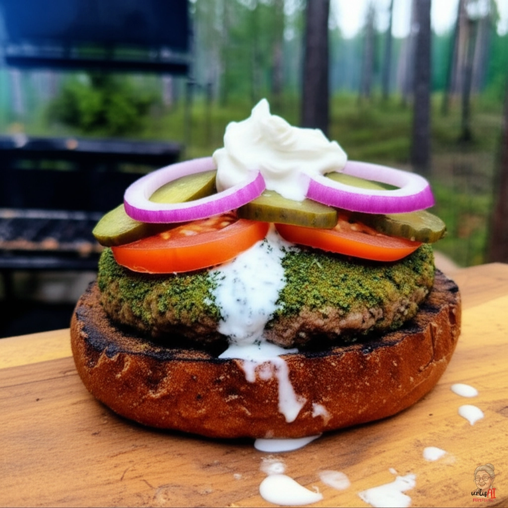 Siberian Grill Burger — Kohlegrill
