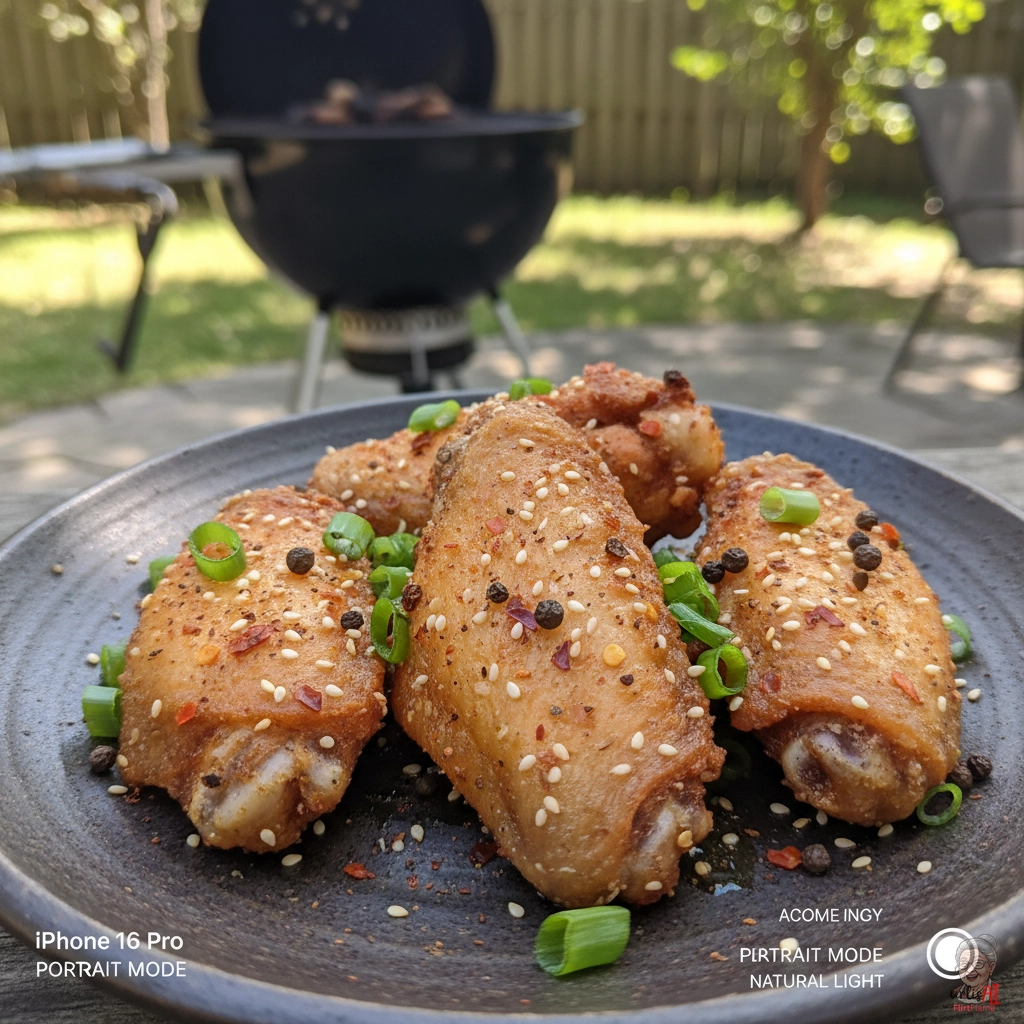 Sichuan Numbing Wings — Kohlegrill