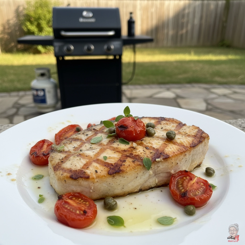 Sicilia Schwertfischsteaks — Gasgrill