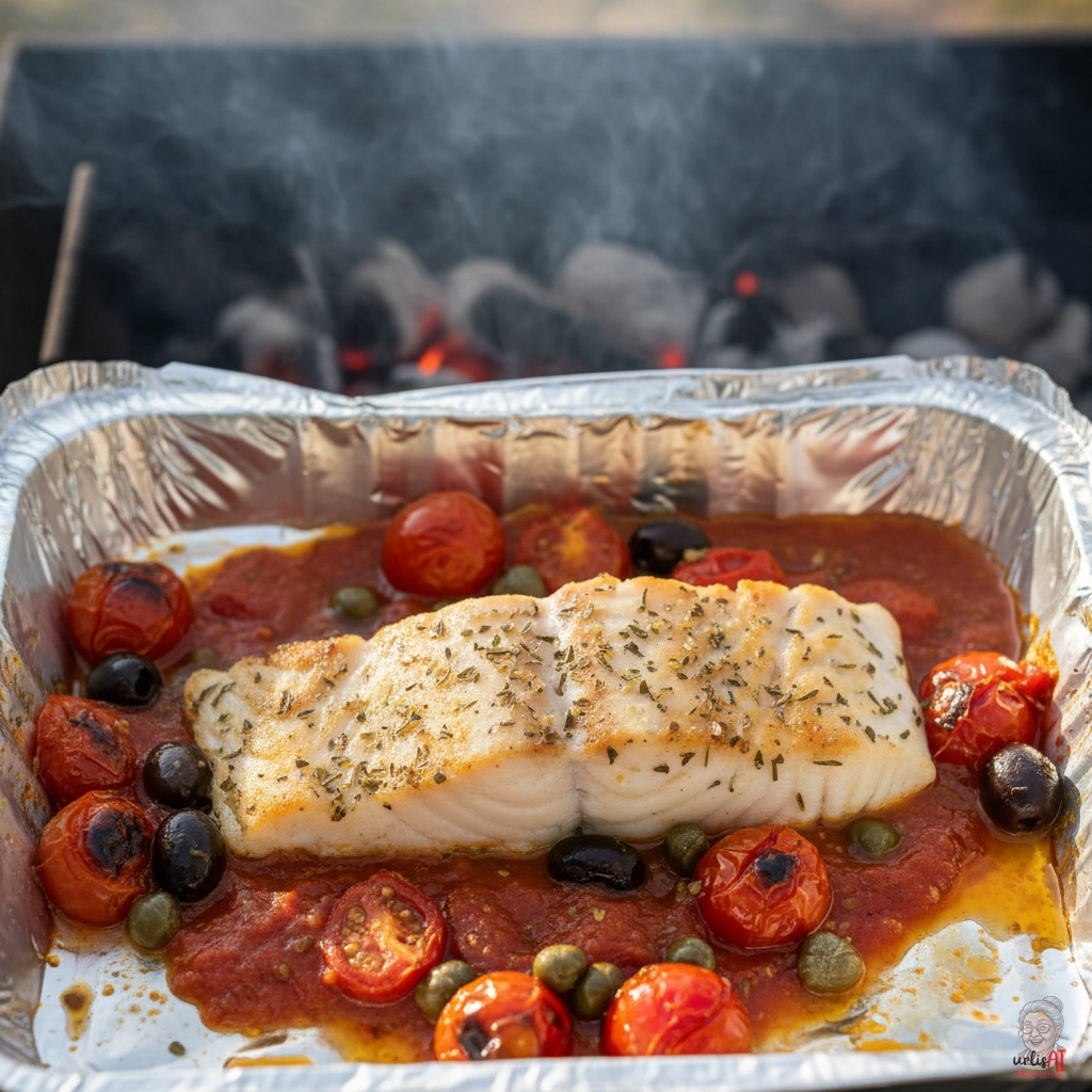 Sizilianische Kapernglut — Kohlegrill