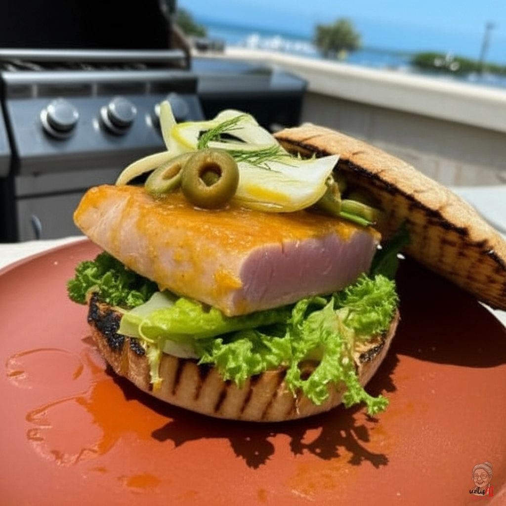Siziliens Zitrusglut — Gasgrill