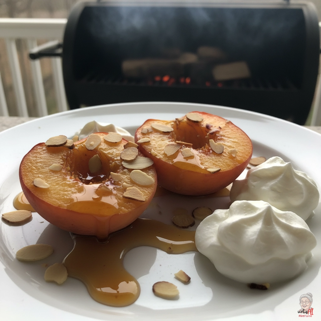 Smoked Amandine Pêche — Smoker