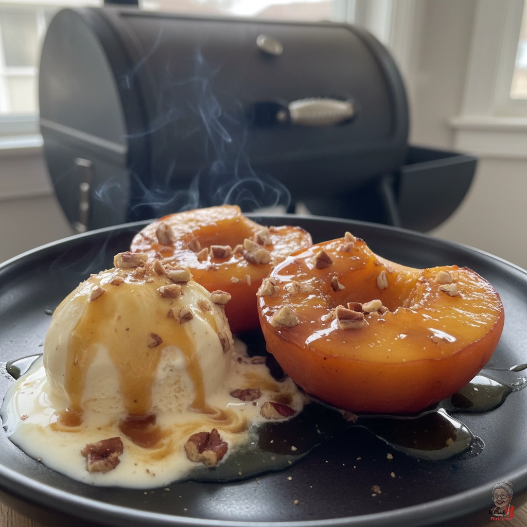 Smoked Bourbon Peach — Smoker