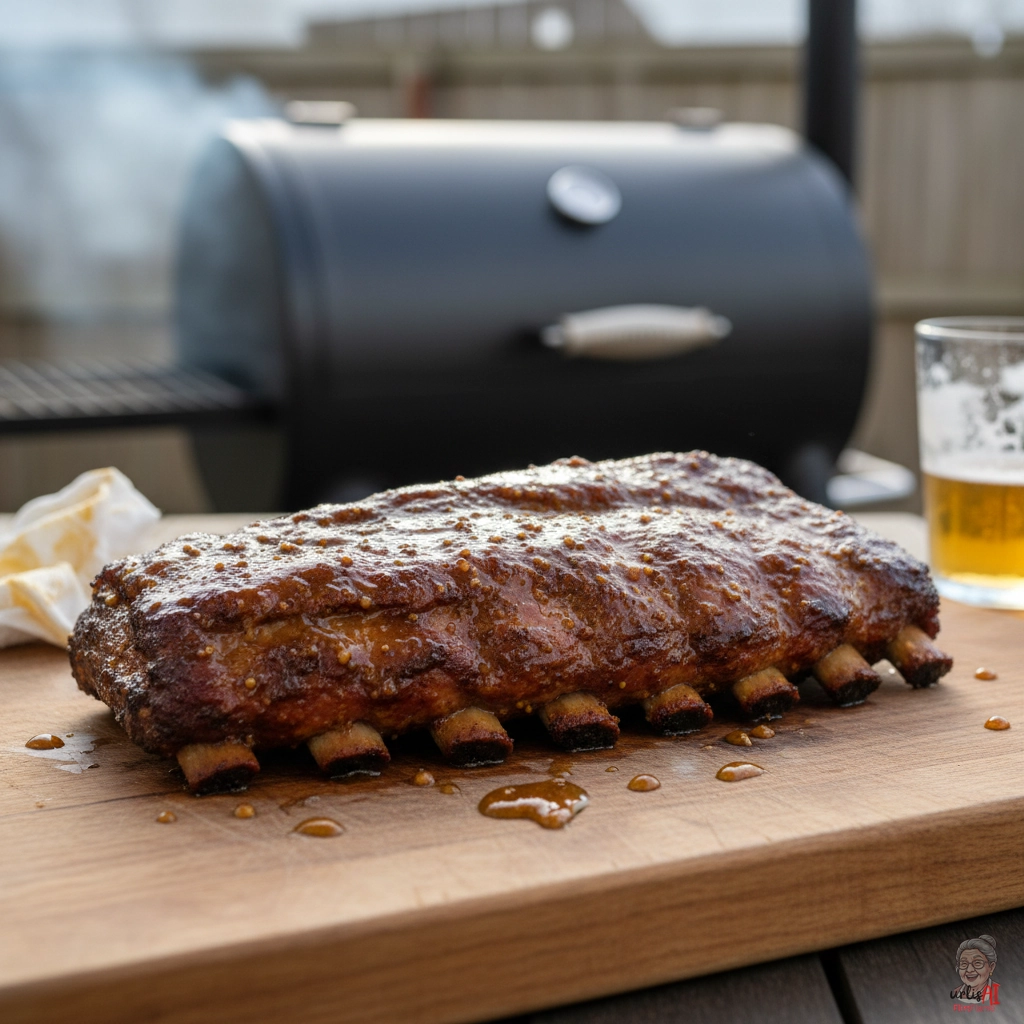 Smoked Brauhaus Ribs — Smoker
