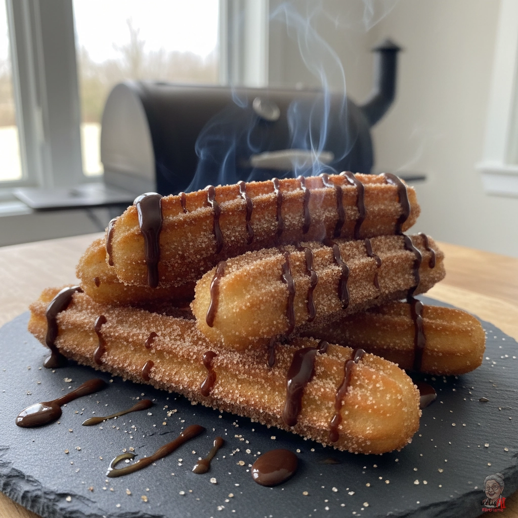 Smoked Cinnamon Churros — Smoker