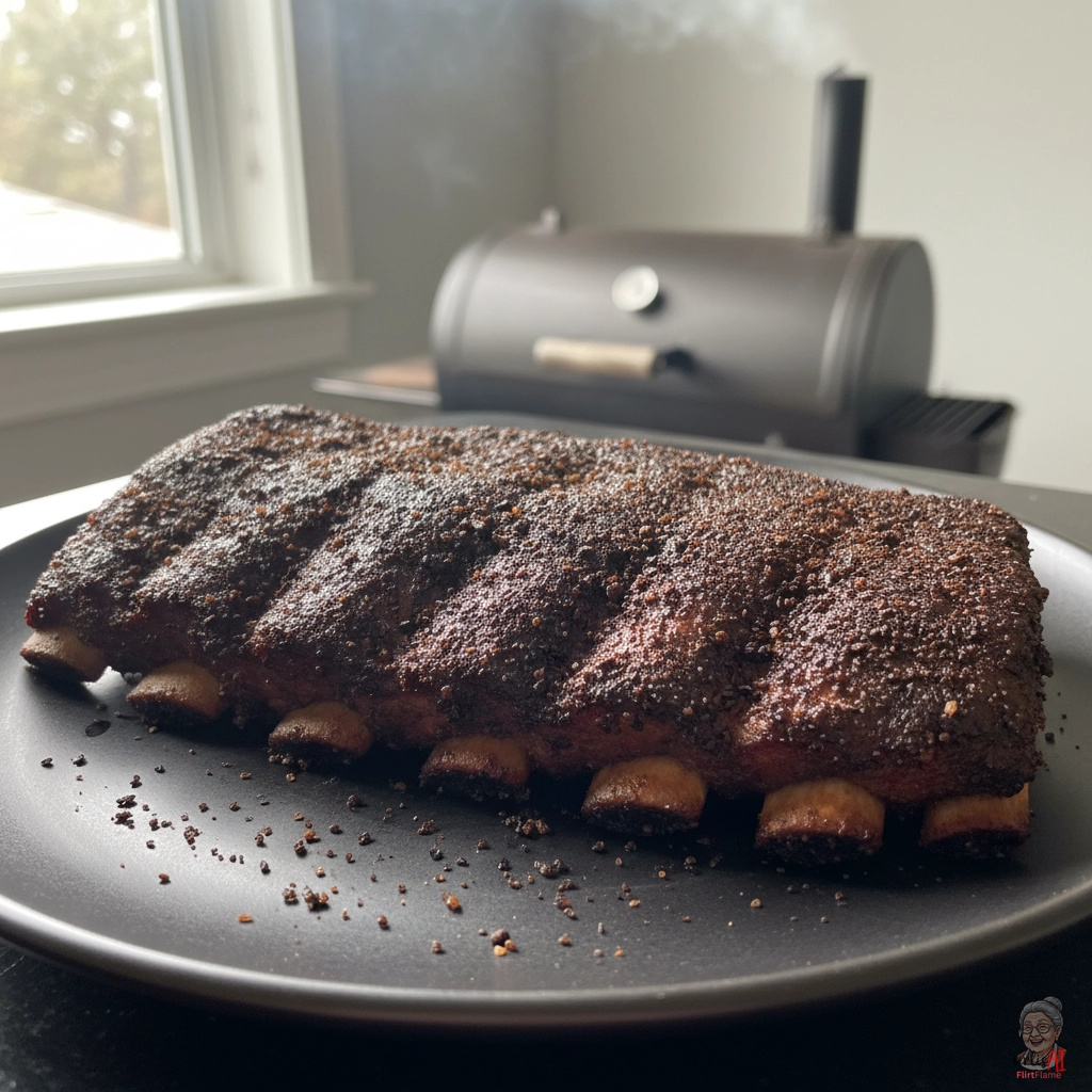 Smoked Coffee Ribs — Smoker
