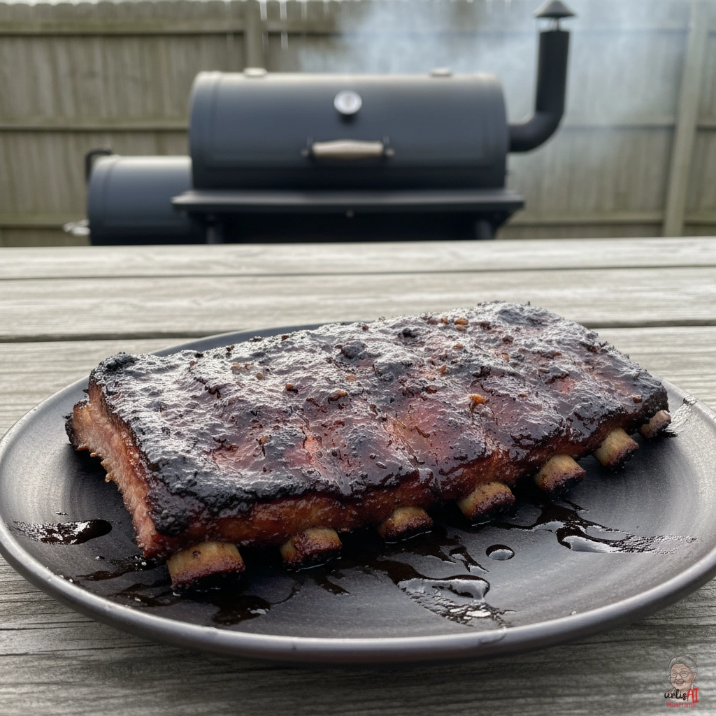 Smoked Cola Ribs — Smoker