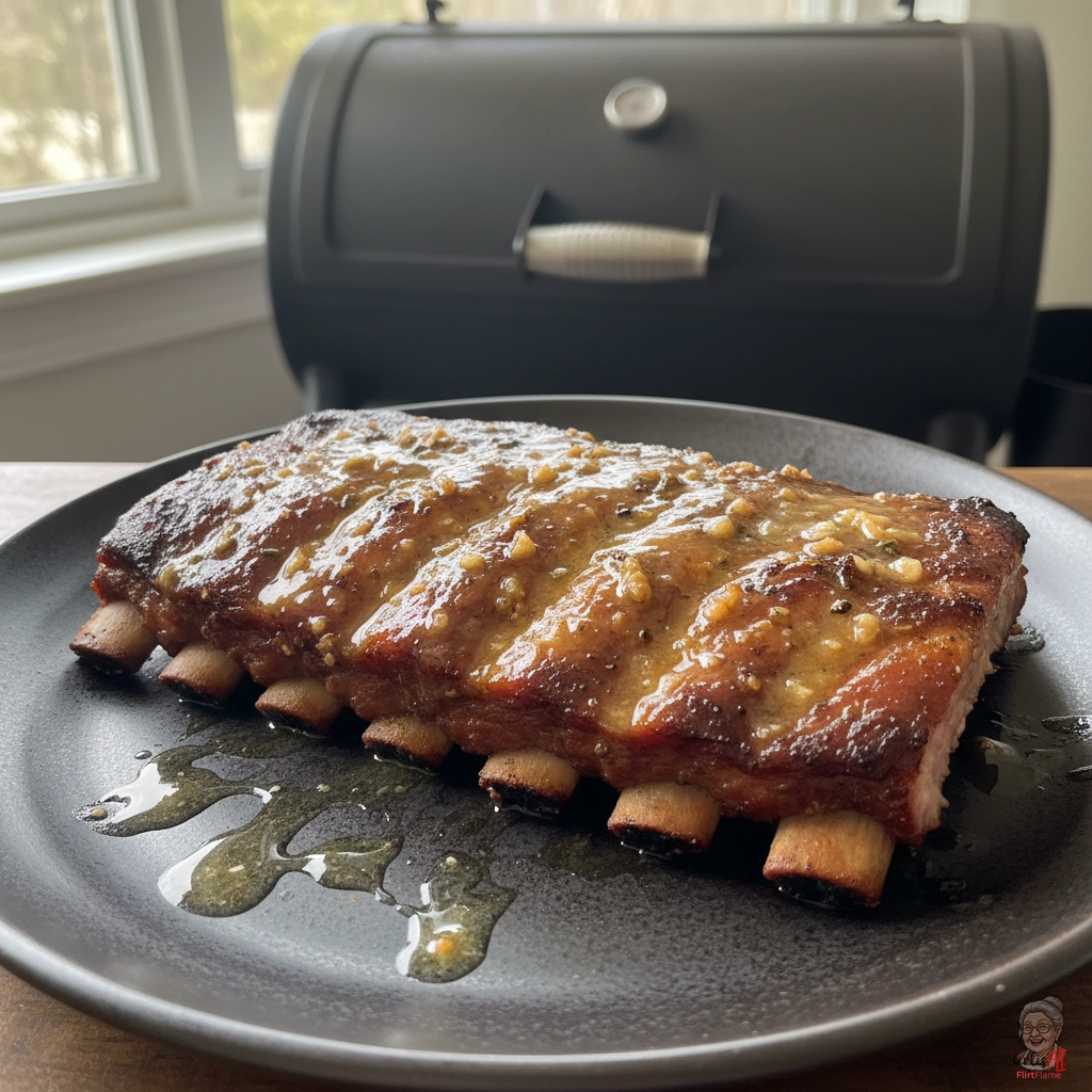 Smoked Garlic Backs — Smoker