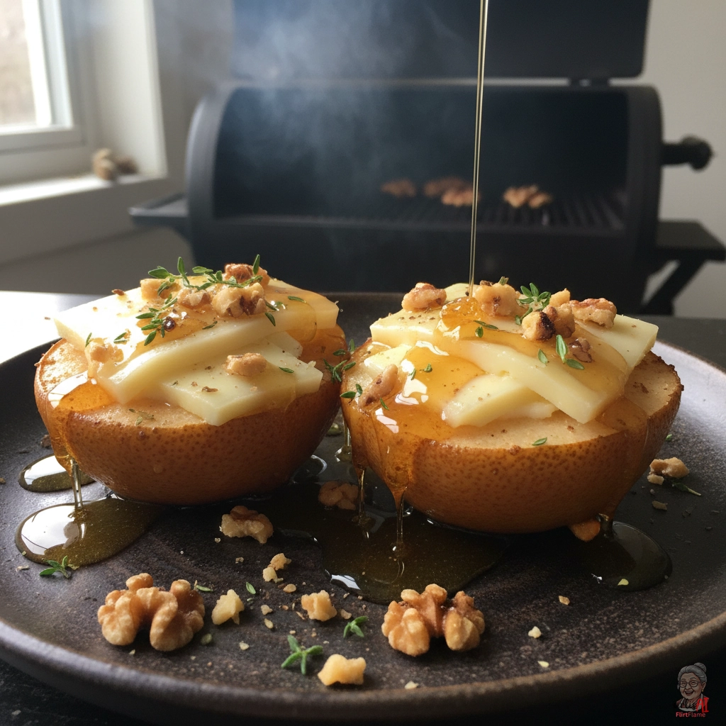 Smoked Gouda Birnen — Smoker