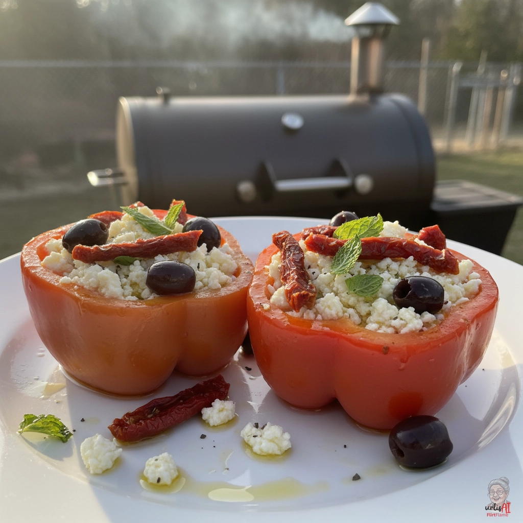 Smoked Hellas Paprikahälften — Smoker