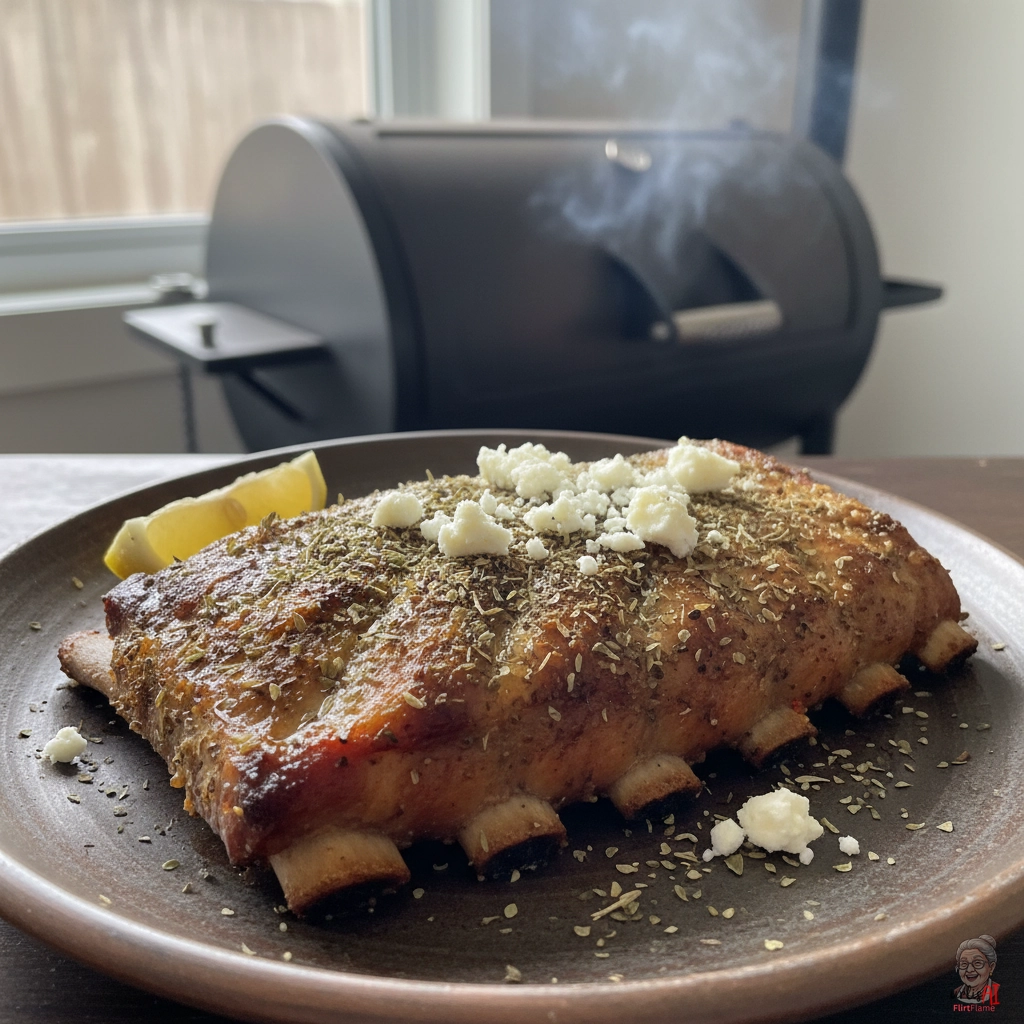 Smoked Hellenic Ribs — Smoker