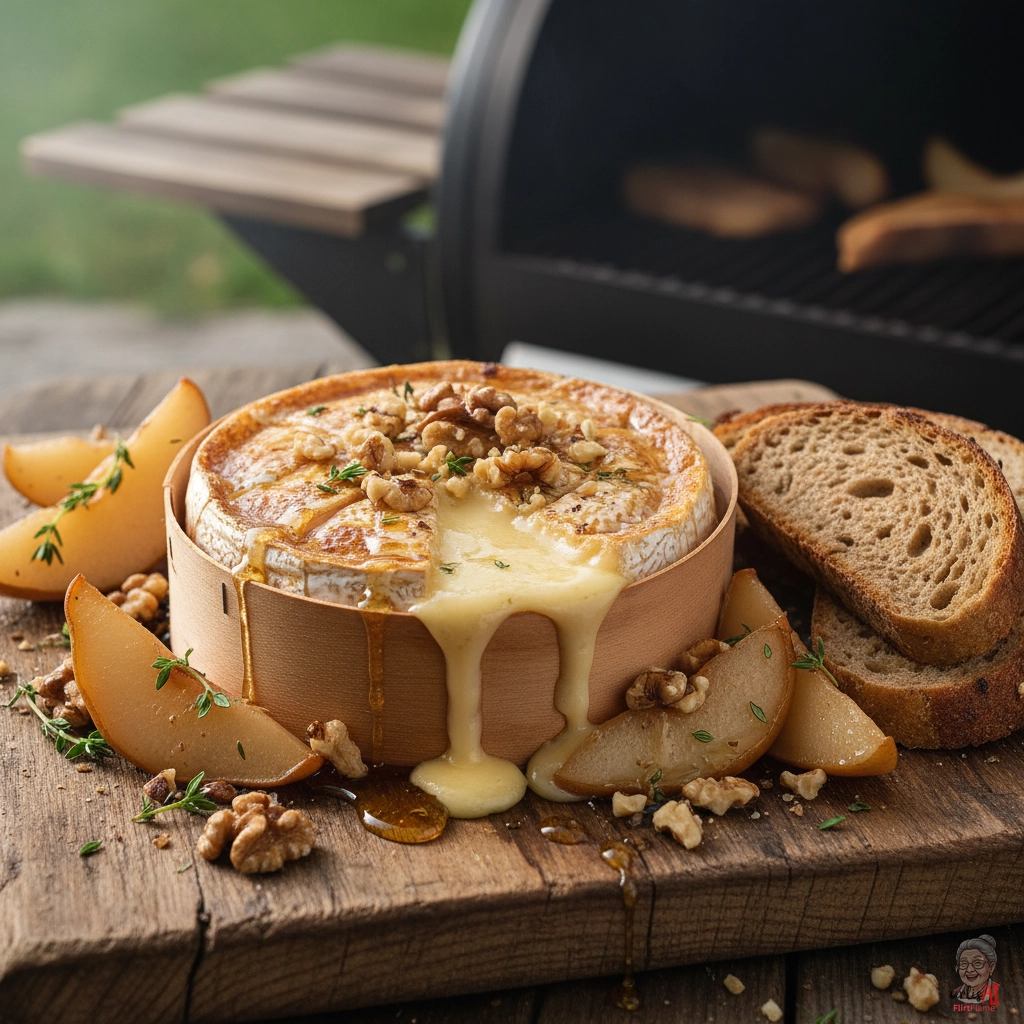 Smoked Herbstcamembert — Smoker