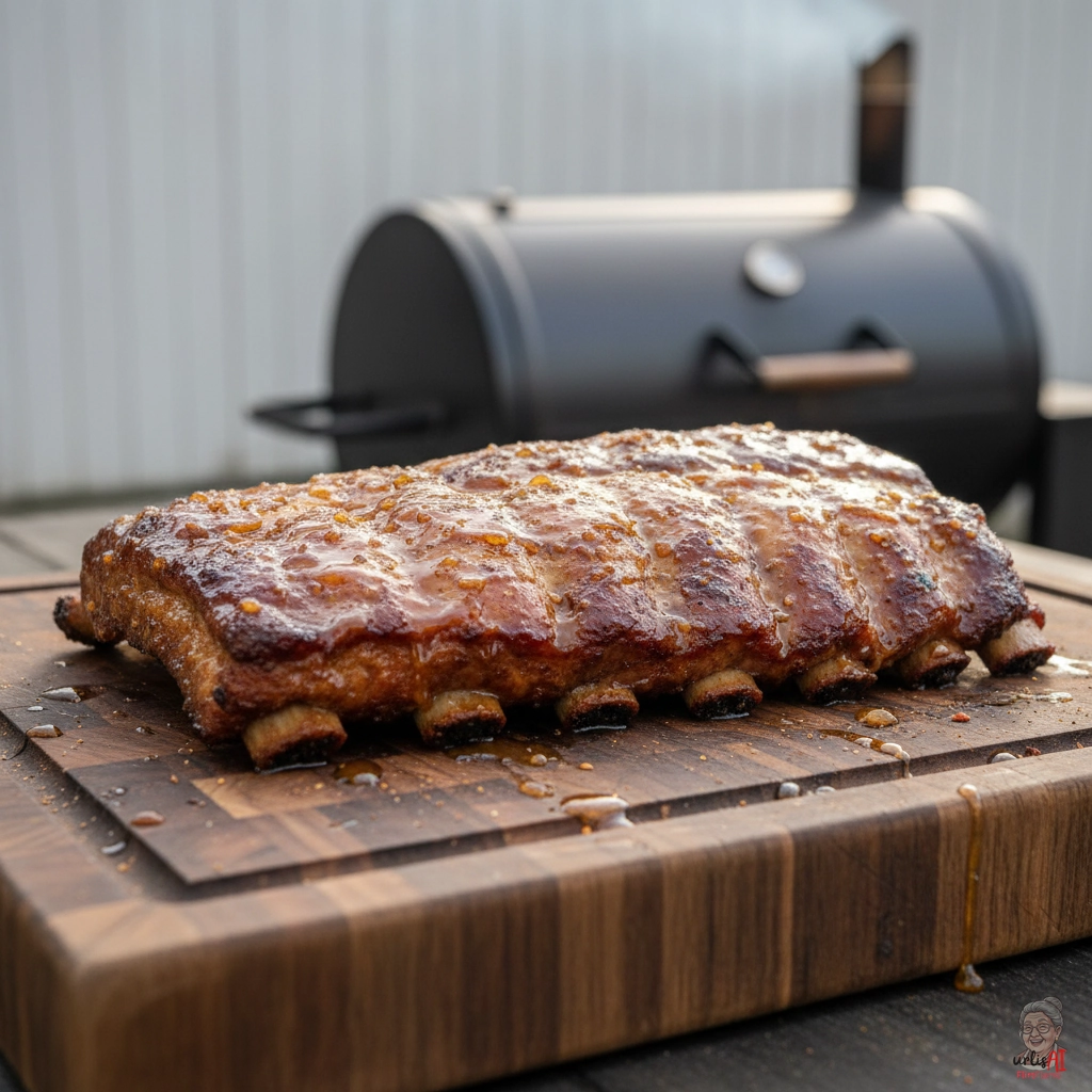 Smoked Honigbier Ribs — Smoker
