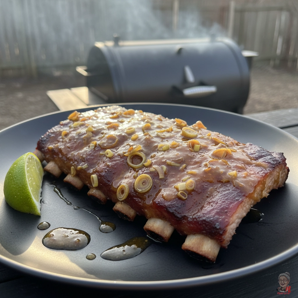 Smoked Lemongrass Ribs — Smoker