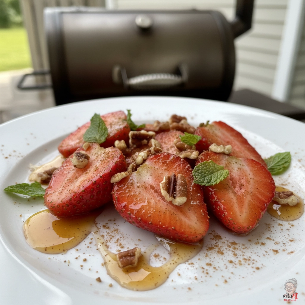 Smoked Maple Strawberries — Smoker