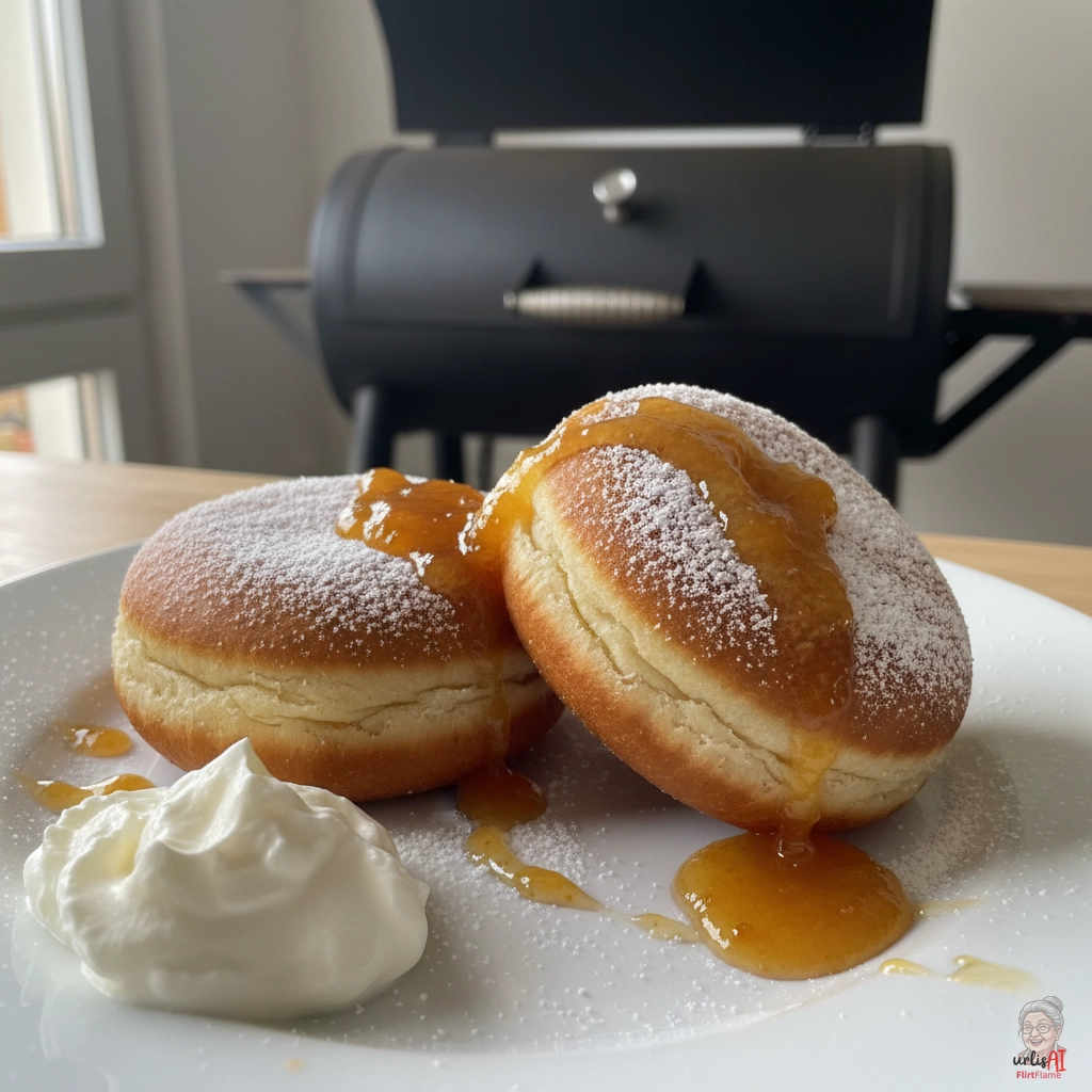 Smoked Marillenkrapfen — Smoker