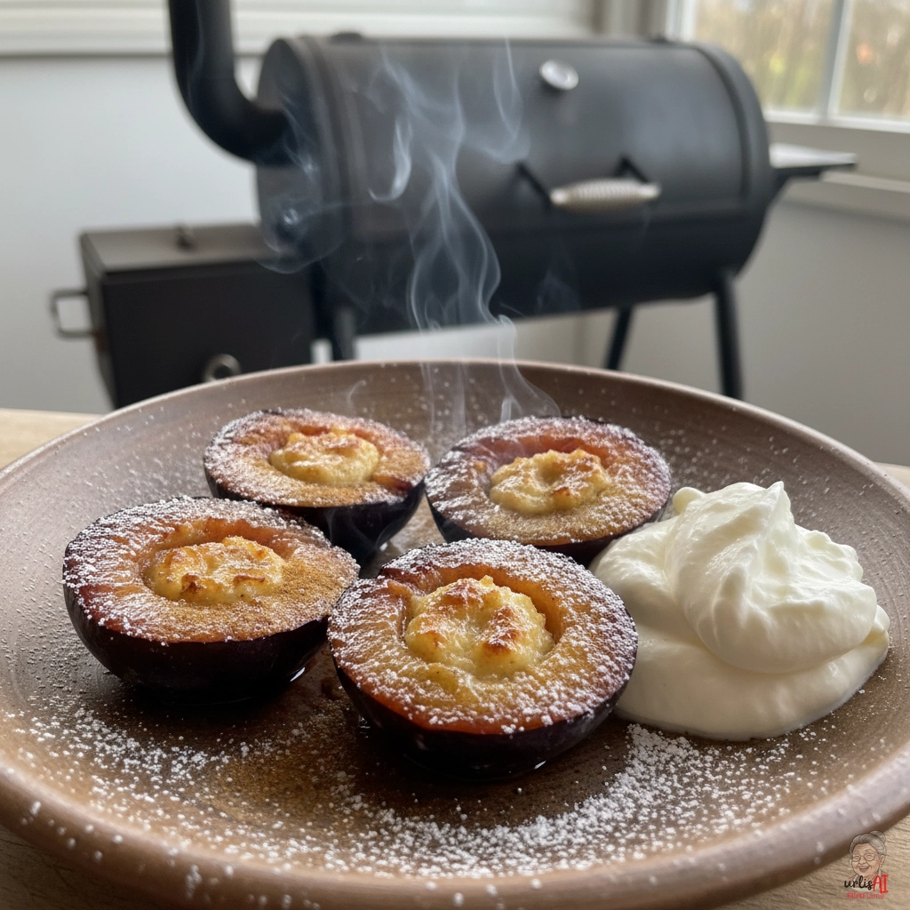 Smoked Marzipan Pflaumen — Smoker