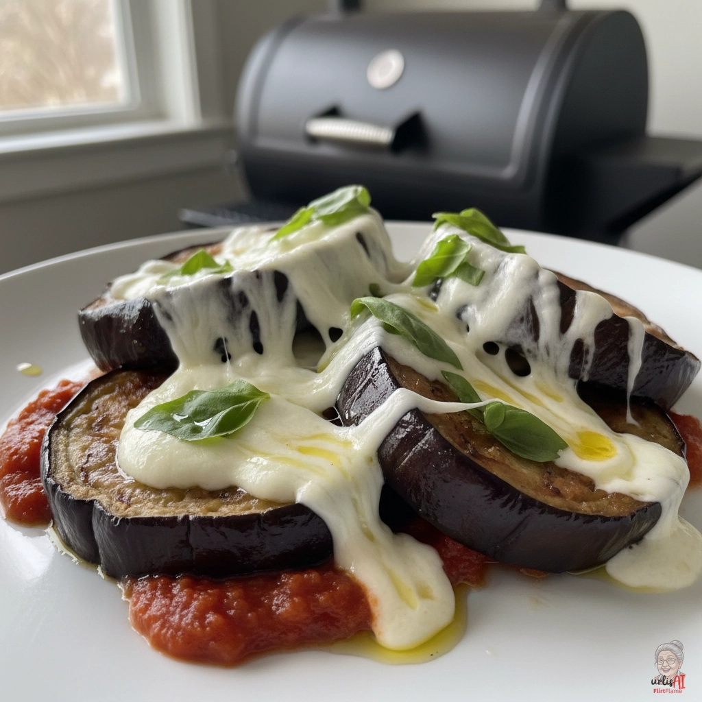 Smoked Melanzane Mozzarella — Smoker