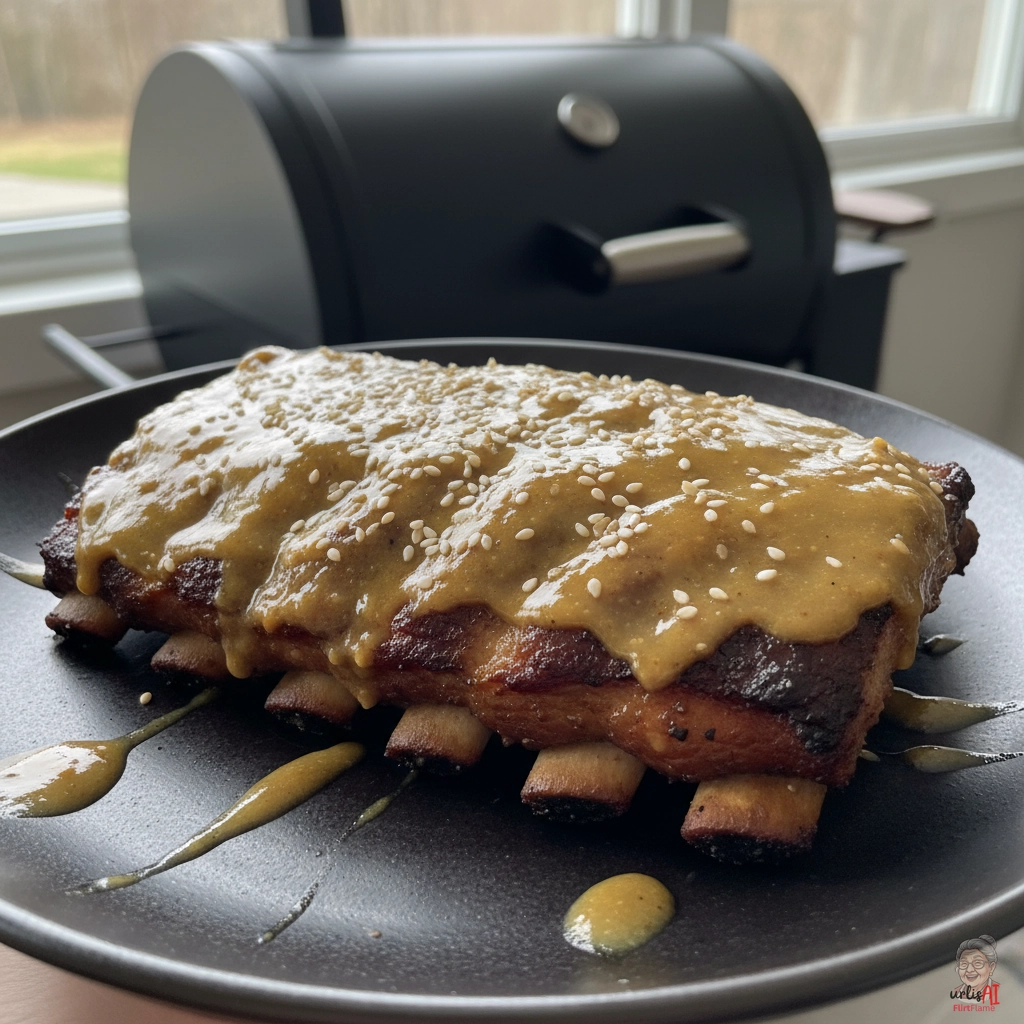 Smoked Miso Ribs — Smoker