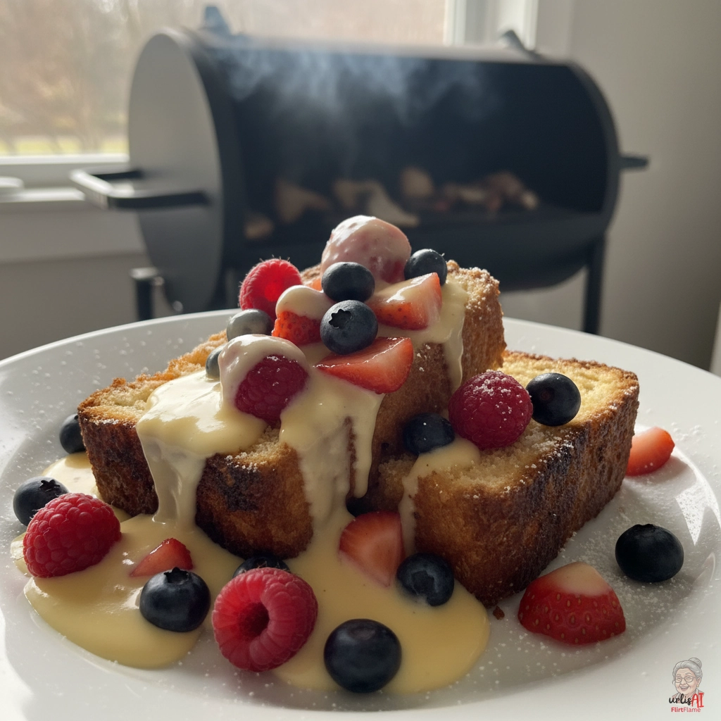 Smoked Pandoro Frutti — Smoker