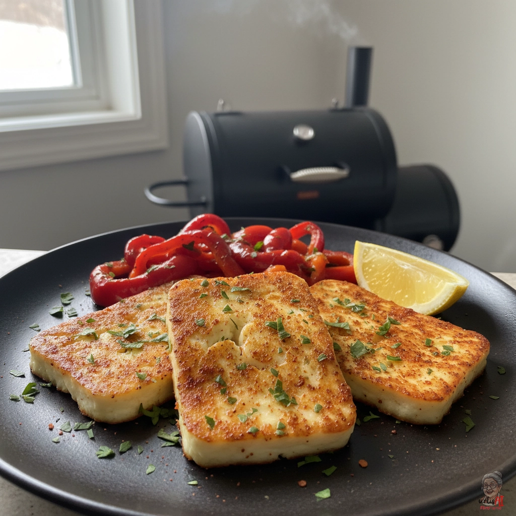 Smoked Pimentón Halloumi — Smoker