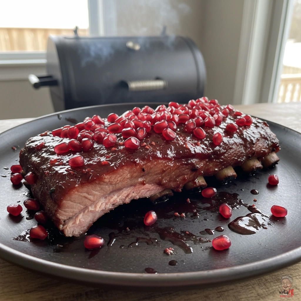 Smoked Pomegranate Ribs — Smoker