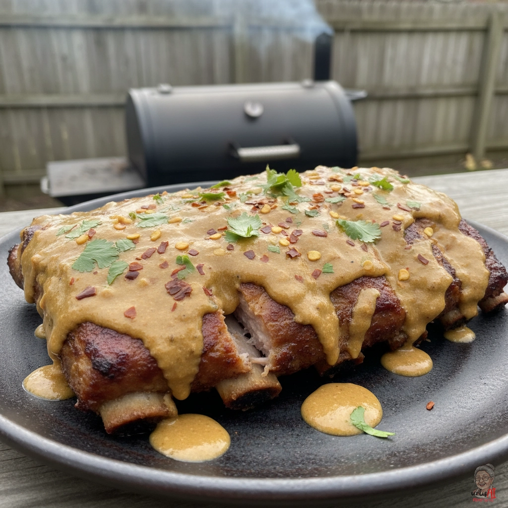 Smoked Satay Ribs — Smoker