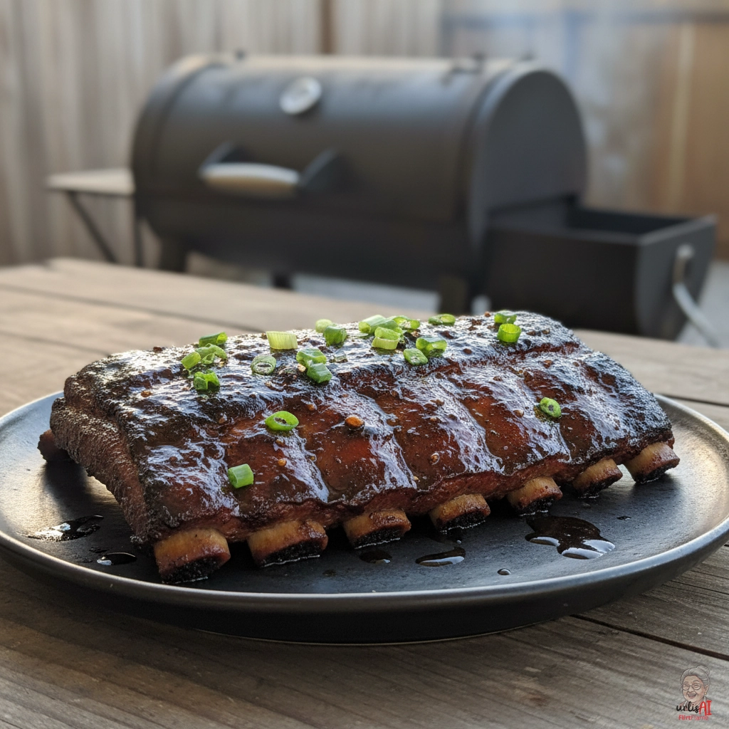 Smoked Soy Ribs — Smoker