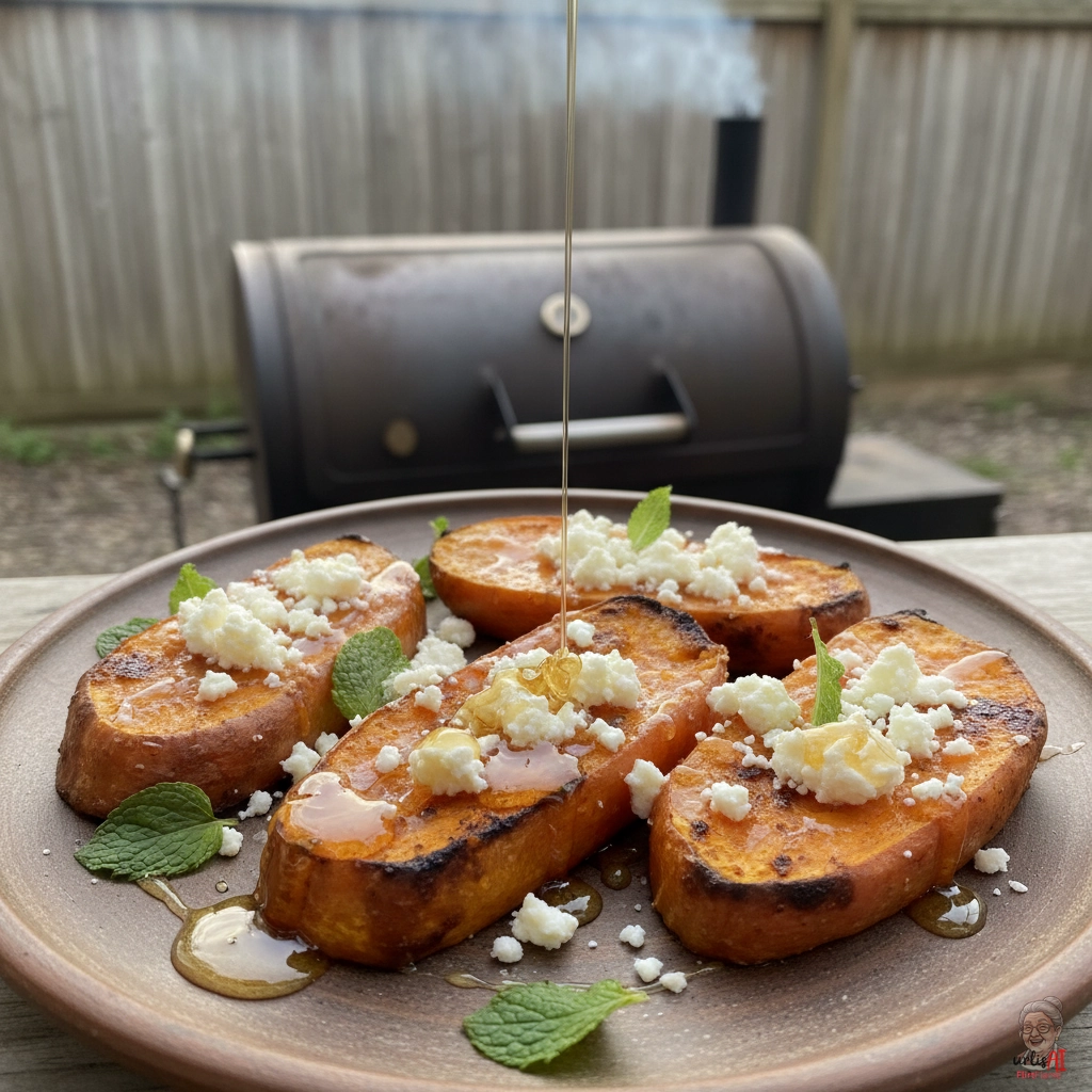 Smoked Süßkartoffel Hellas — Smoker