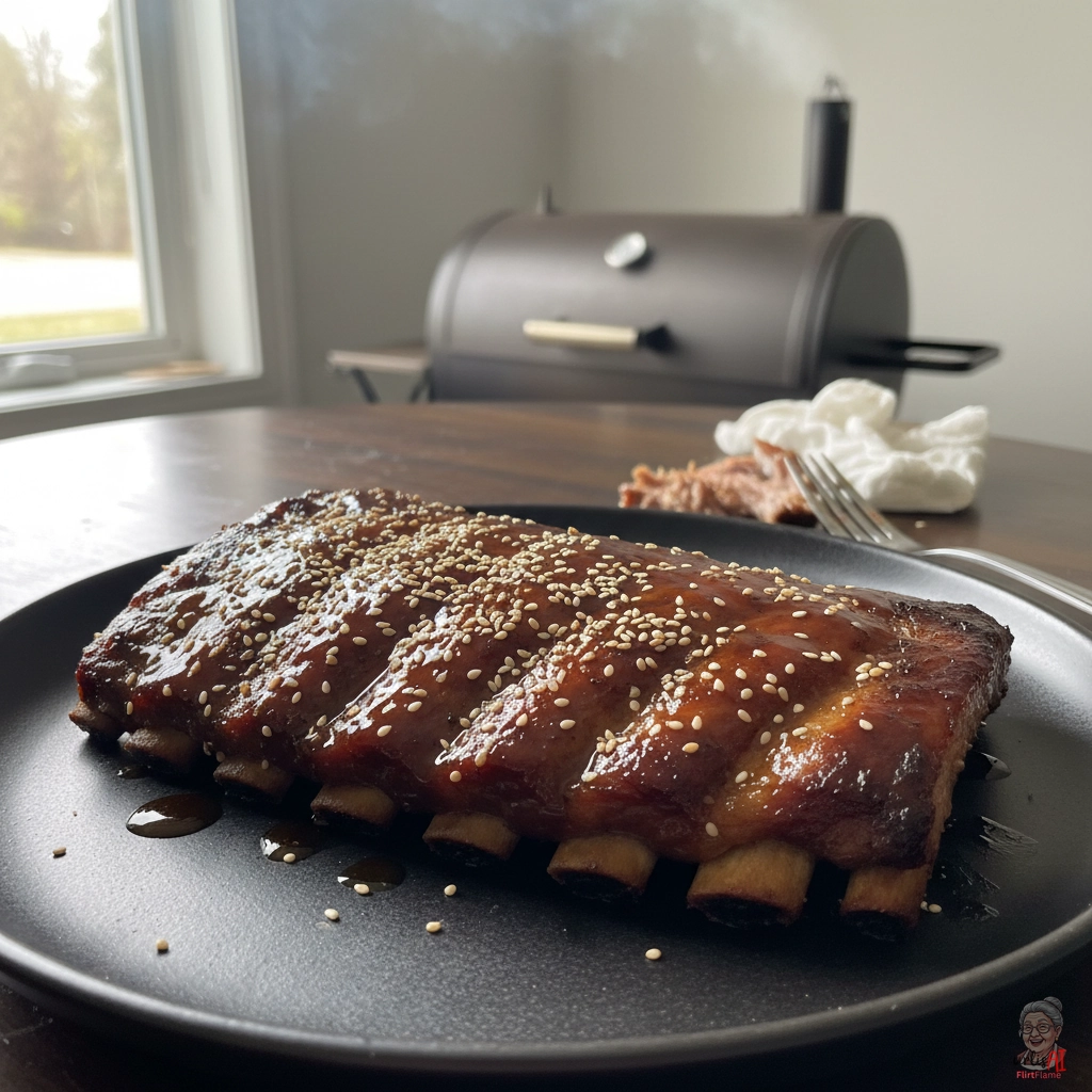 Smoked Teriyaki Ribs — Smoker