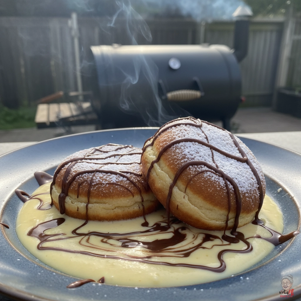 Smoked Vanille Krapfen — Smoker