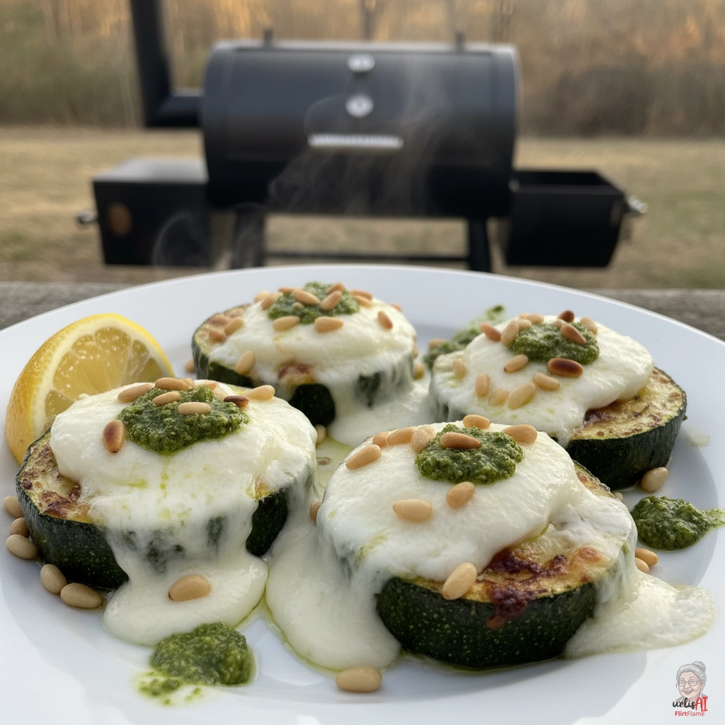 Smoked Verde Mozzarella — Smoker
