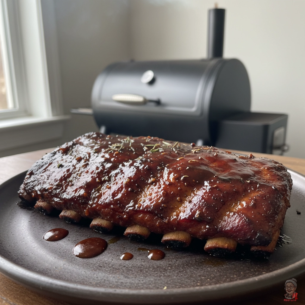 Smoked Wrap Ribs — Smoker