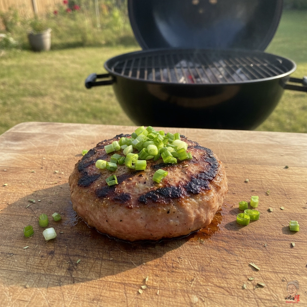 Smoky Asia Burger — Kohlegrill