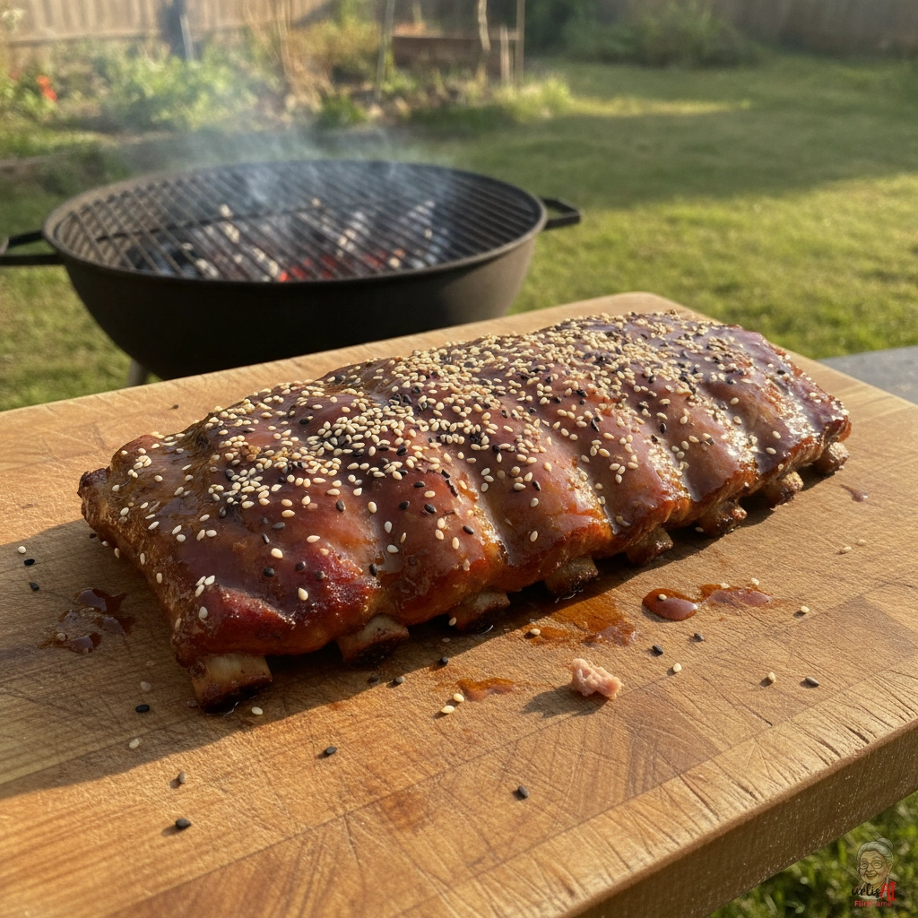 Smoky Asian Ribs — Kohlegrill
