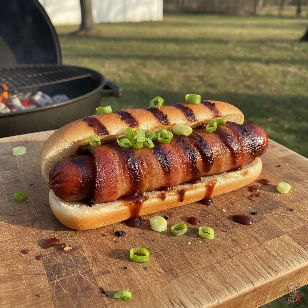 Smoky Bacon Dog — Kohlegrill