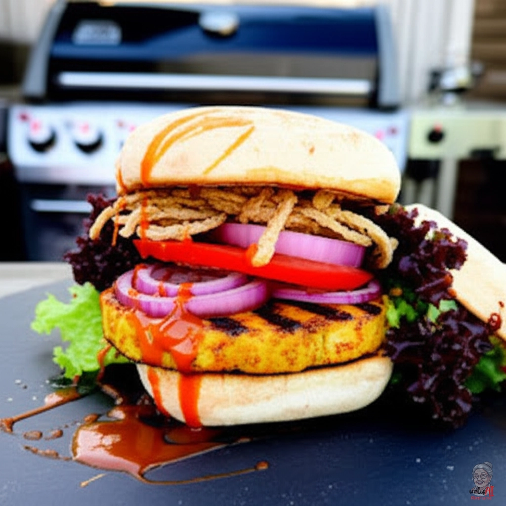 Smoky BBQ Burger — Gasgrill