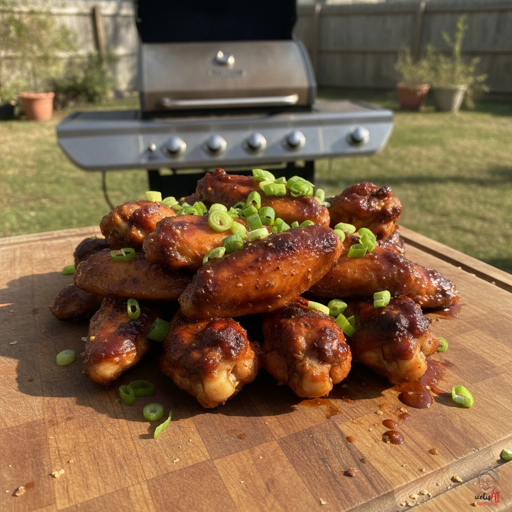 Smoky BBQ Wings — Gasgrill