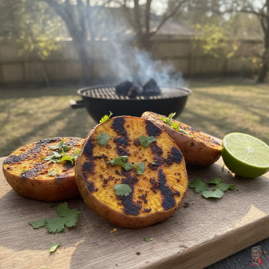 Smoky Chili Batate — Kohlegrill