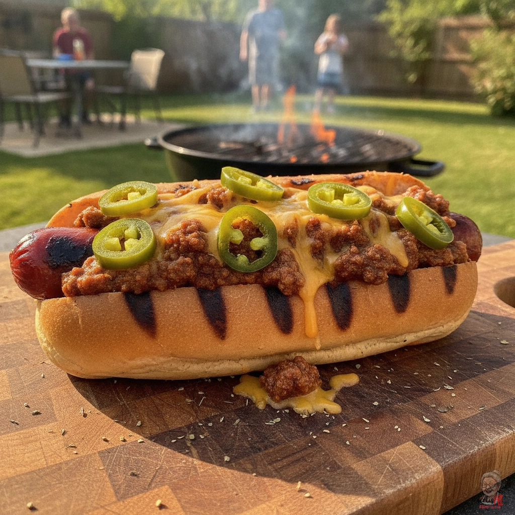 Smoky Chili Dog — Kohlegrill