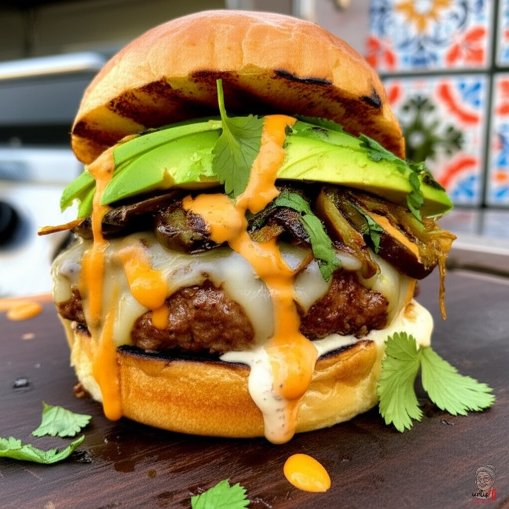 Smoky Chipotle Burger — Gasgrill
