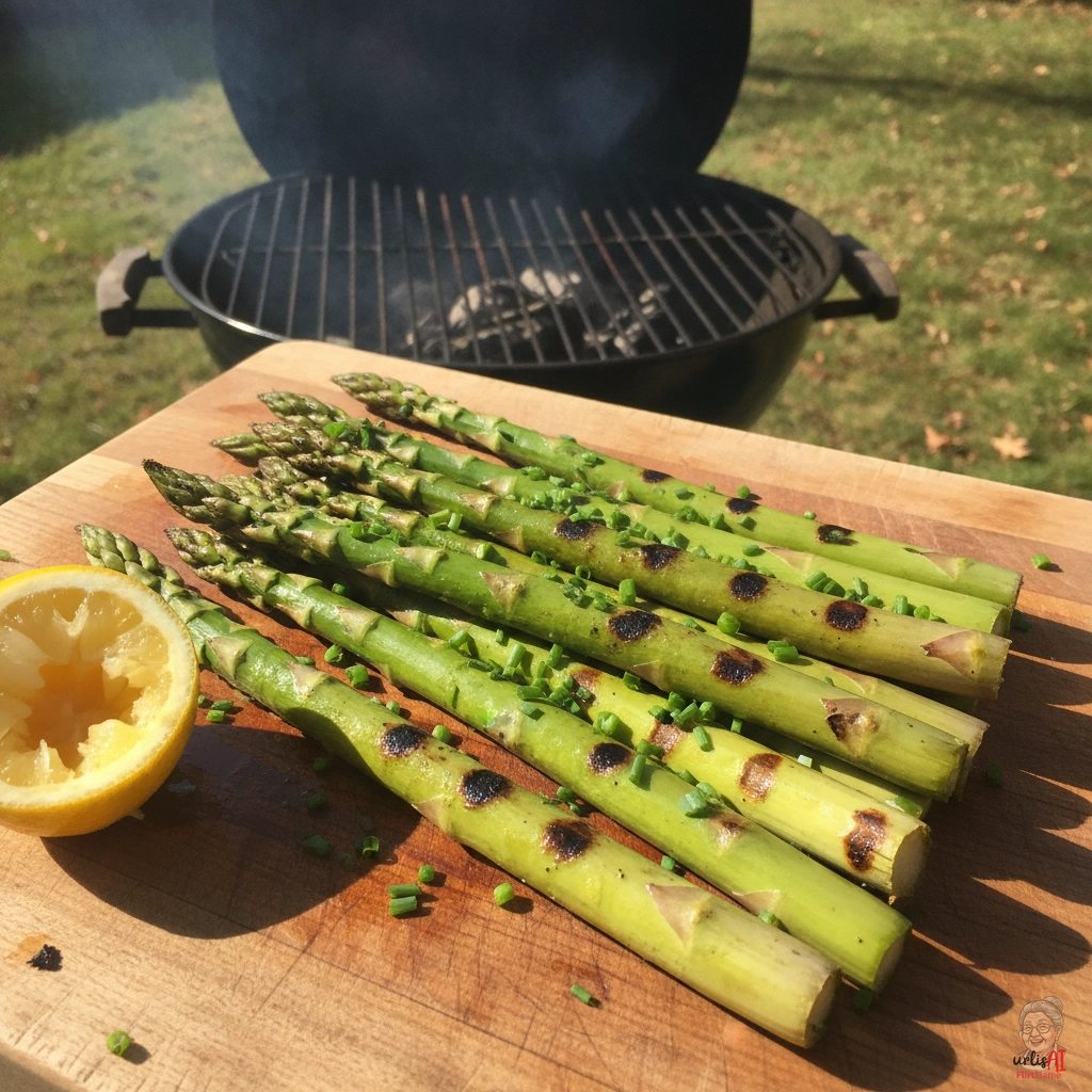 Smoky Classic Asparagus — Kohlegrill